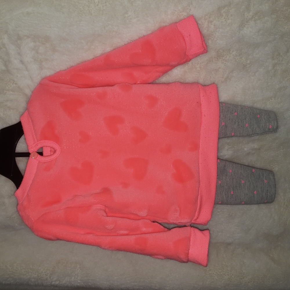 Girls Clothing 2pc Sweater & Stretch pants Set size 12 months - Picture 4 of 7